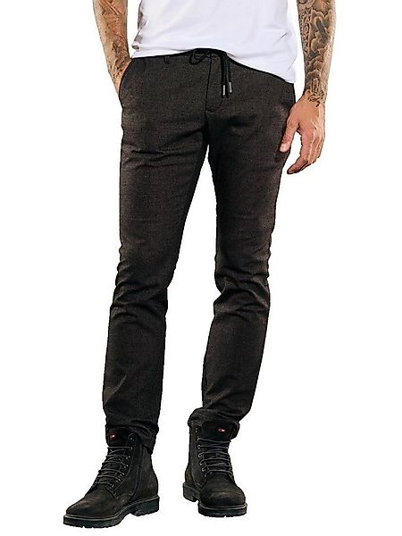 emilio adani Stoffhose emilio adani Herren Hose mit Tunnelzug, Schwarzbraun günstig online kaufen