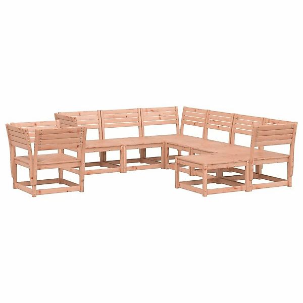 vidaXL 8-tlg Garten-Lounge-Set Massivholz Douglasie Modell 8 günstig online kaufen