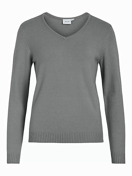 Vila V-Ausschnitt-Pullover "VIRIL V-NECK L/S KNIT TOP - NOOS" günstig online kaufen