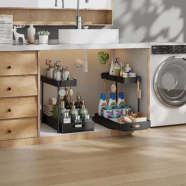 Refined Living Standregal Unterspülschrank-Organizer 2er Pack, günstig online kaufen