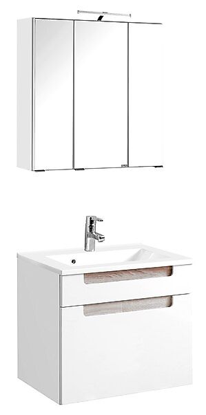 welltime Badmöbel-Set »Siena«, (2 St.), Spiegelschrank inklusive LED-Beleuc günstig online kaufen