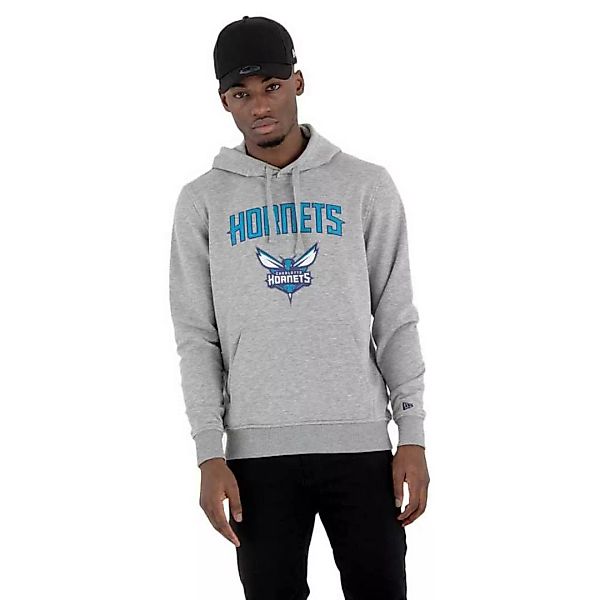New Era Team Logo Po Charlotte Hornets Kapuzenpullover S Grey günstig online kaufen