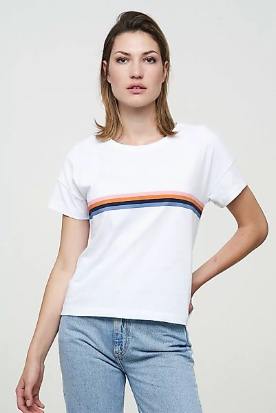 CHERRY CHEST Gestreiftes T-Shirt aus Bio Baumwolle günstig online kaufen