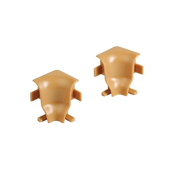 Kosche Innenecken für Kosche Sockelleiste 16 m x 58 mm Braun 2 Stück günstig online kaufen