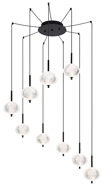 GLOBO LIGHTING LED Pendelleuchte »AIDA« LED-Modul 1 Stk. Hängelampe/Hängele günstig online kaufen