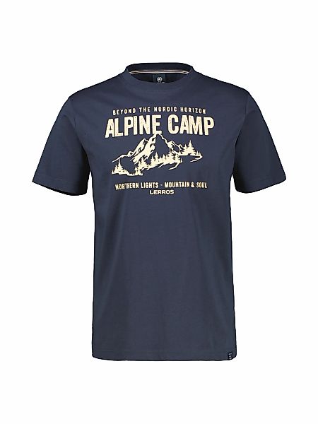 LERROS T-Shirt "LERROS T-Shirt mit Outdoorprint in Großen Größen" günstig online kaufen