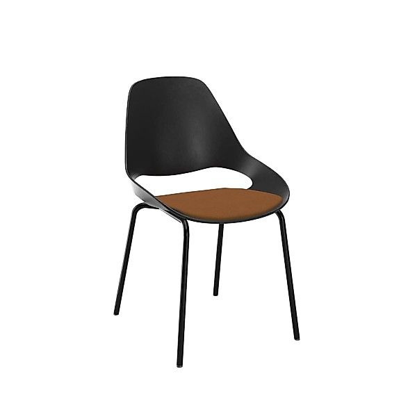 Aluminium-Stuhl FALK ohne Armlehne terrakotta günstig online kaufen