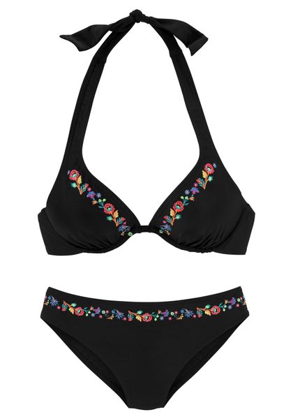 Buffalo Bügel-Bikini mit Blumenstickerei günstig online kaufen