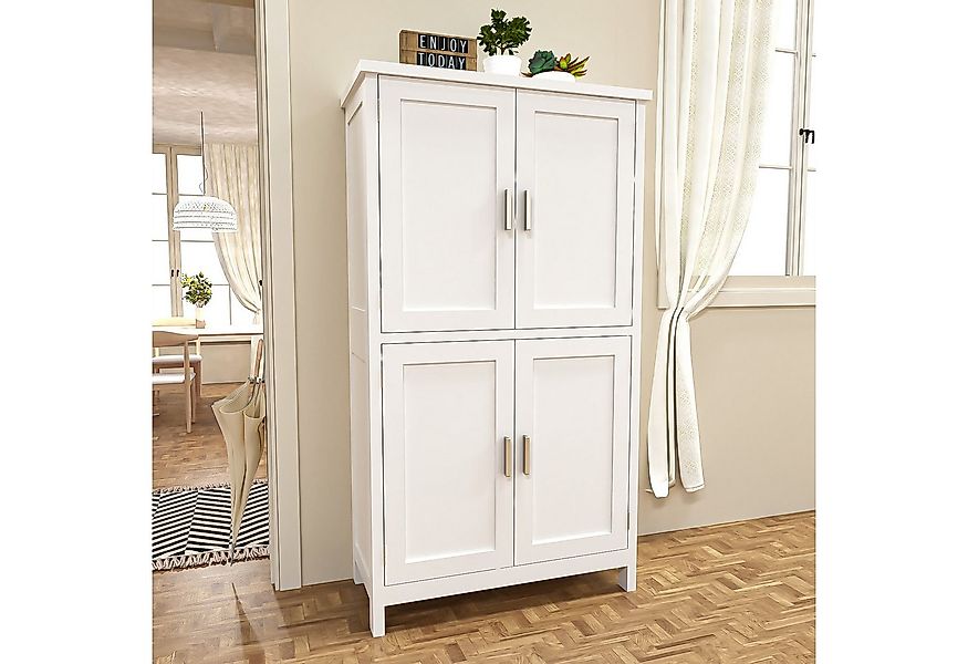 oyajia Mehrzweckschrank Küchenschrank Badezimmerschrank (mit Türen & verste günstig online kaufen