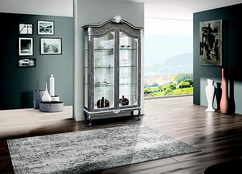 Xlmoebel Vitrine Neu Glasvitrine im klassischen Stil für das Wohnzimmer (Vi günstig online kaufen
