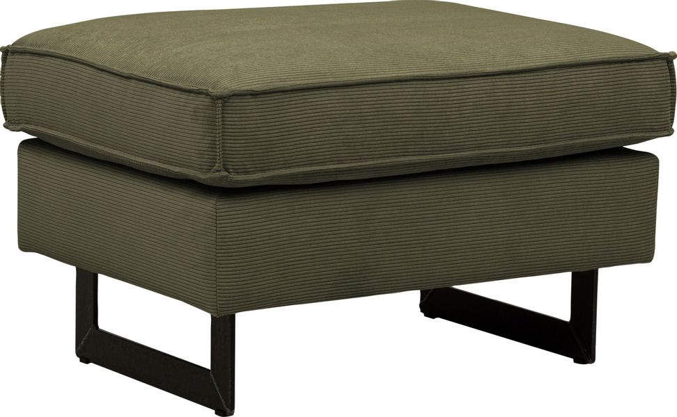 PLACES OF STYLE Polsterhocker "Pinto" mit Keder, Metallfüßen und auch in Co günstig online kaufen