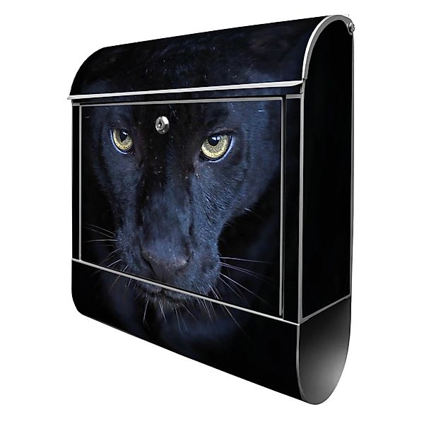 Banjado Design Briefkasten Silber Pulverbeschichtet 39x47x14cm 2 Schlüssel günstig online kaufen