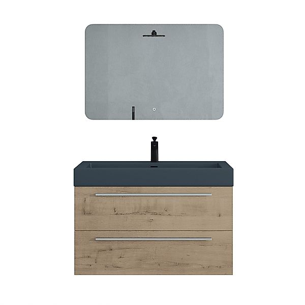 doporro Badmöbel-Set Design Badmöbel Set 2 günstig online kaufen