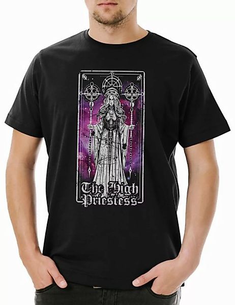 Urban Backwoods Print-Shirt Tarot B The High Priestess Herren T-Shirt Set C günstig online kaufen