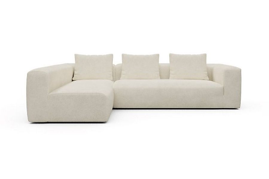 moebelfaktor Ecksofa Fred 2x 2,5-Sitzer links offen, Modular, tief, komfort günstig online kaufen