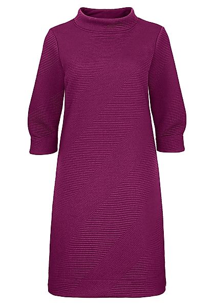 bianca Jerseykleid ALICIA in trendigem Strukturmuster, günstig online kaufen