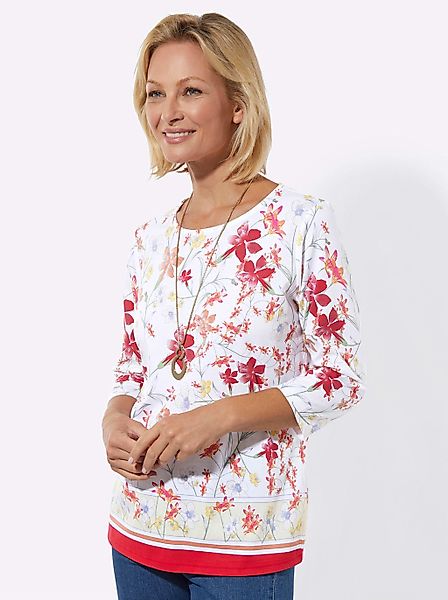 Classic Basics 3/4-Arm-Shirt "Rundhals-Shirt", 1 tlg. günstig online kaufen