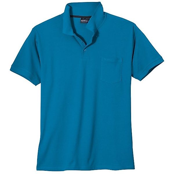 north 56 4 Poloshirt North Latitude Poloshirt blau Übergröße günstig online kaufen