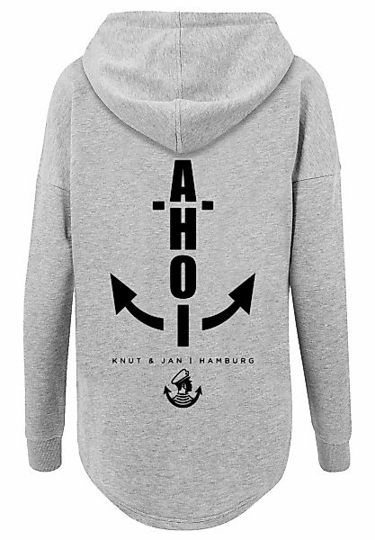 F4NT4STIC Kapuzenpullover "Ahoi Anker Knut & Jan Hamburg", Print günstig online kaufen