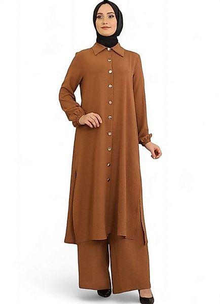 Modavitrini Longtunika Damen Anzug Lange Tunika mit Hose Hijab-Mode, Modest günstig online kaufen