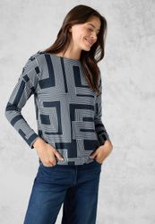 Cecil Langarmshirt mit U-Boot-Ausschnitt günstig online kaufen