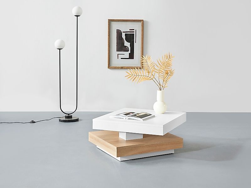 OTTO home Couchtisch "BEN" mit drehbarer Platte günstig online kaufen