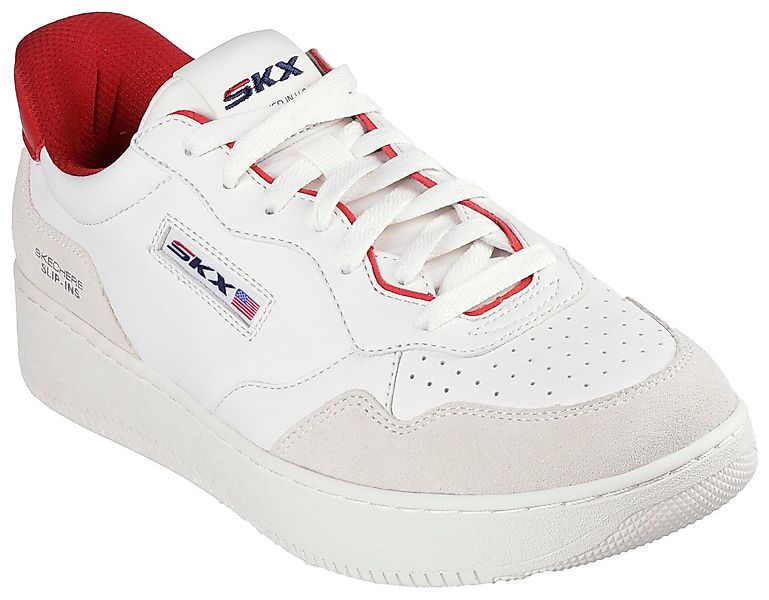 Skechers SPORT COURT 2.0-KONOR Slip-On Sneaker im wertigem Leder-Mix günstig online kaufen