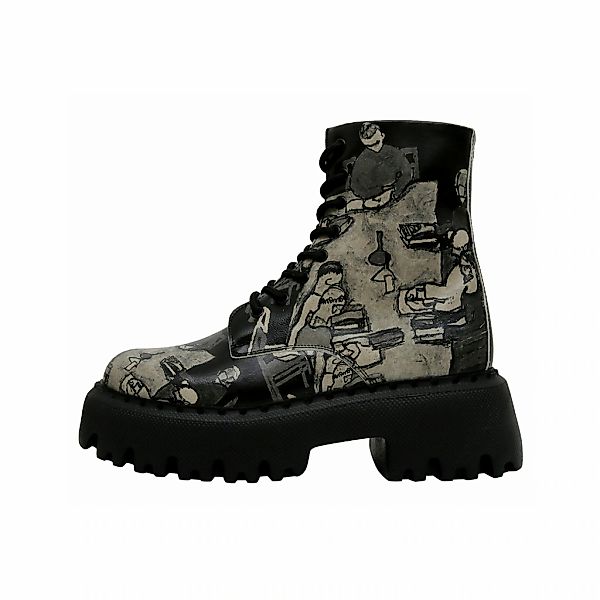 DOGO Chelseaboots "Damen Navy Supper Blackwhite Vegan Damen Boots / Female" günstig online kaufen