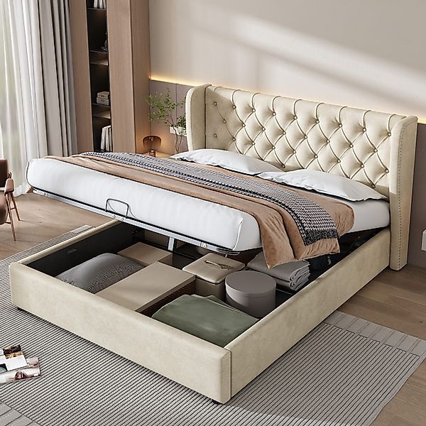 HAUSS SPOLE Polsterbett 180*200 cm Ohrenform günstig online kaufen