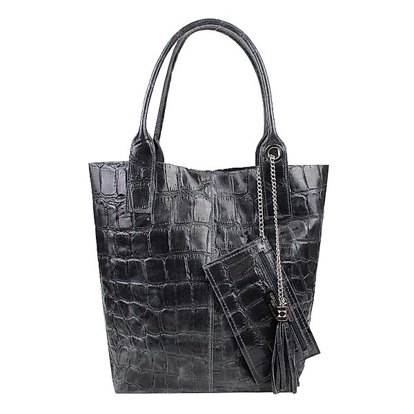ITALYSHOP24 Schultertasche Made in Italy Damen günstig online kaufen