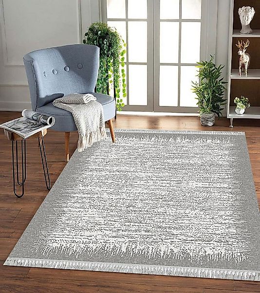 Jungengel Textilien Teppich Jungengel Textilien Teppich Ice Frame Design Wa günstig online kaufen