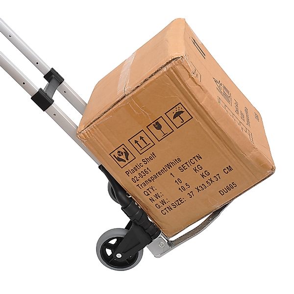 HOMCOM Alu Sackkarre Transportkarre klappbar Handkarre Stapelkarre Aluminiu günstig online kaufen