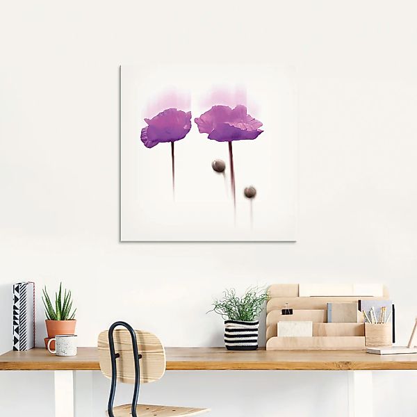 Artland Glasbild »Blüte abstrakt I«, Blumen, (1 St.), in verschiedenen Größ günstig online kaufen