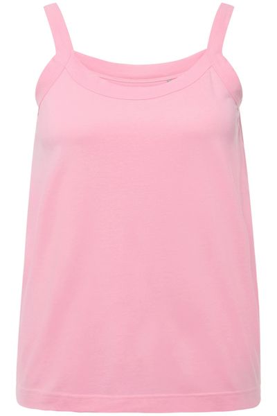 Ulla Popken Longtop Spaghettitop Rundhals Modalmix günstig online kaufen