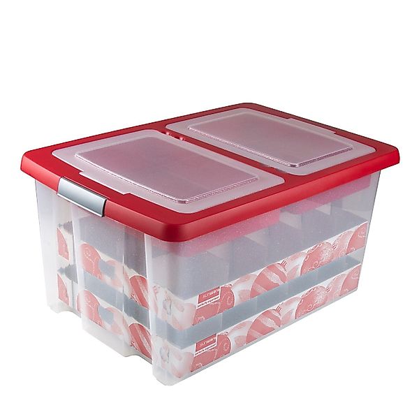 Sunware Aufbewahrungsbox Weihnachtskugelbox mit Trays für günstig online kaufen