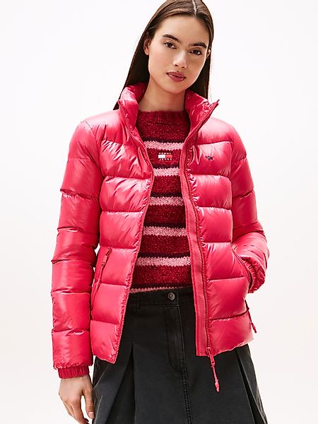 Tommy Jeans Steppjacke "TJW SLIM ZIP PRINT DOWN JACKET" günstig online kaufen