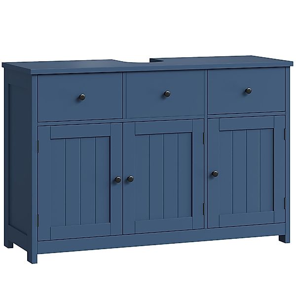 Homfa Waschbeckenunterschrank Unterschrank Badezimmerschrank mit 2 günstig online kaufen