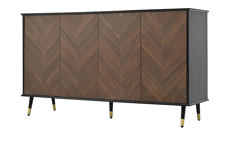 Sideboard   ¦ braun ¦ Maße (cm): B: 140 H: 80 Kommoden & Sideboards > Sideb günstig online kaufen