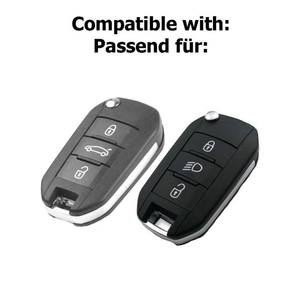 mt-key Schlüsseltasche Autoschlüssel Hardcover Schutzhülle Metallic günstig online kaufen