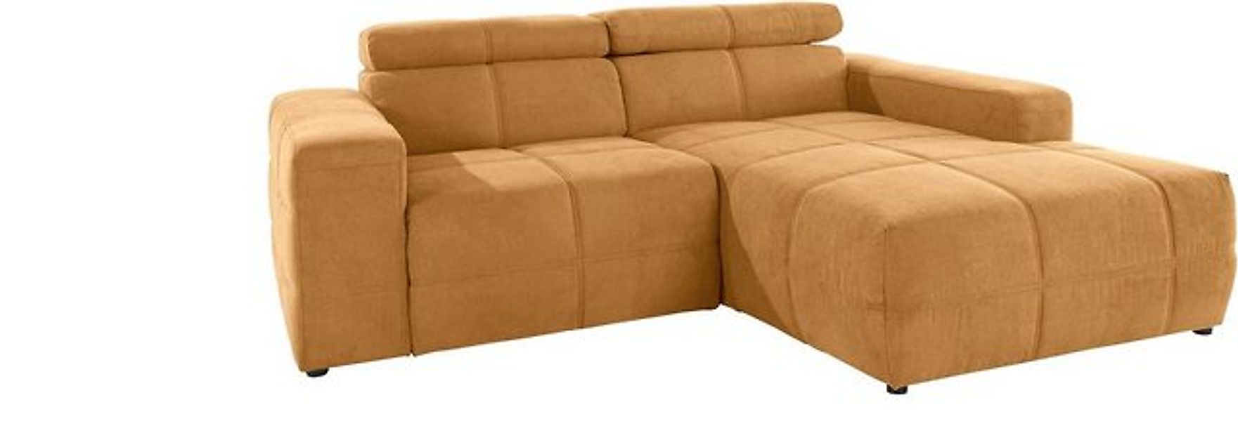 DOMO collection Ecksofa Brandon Sitzbelastung 140 kg, kleine Ausführung B/T günstig online kaufen