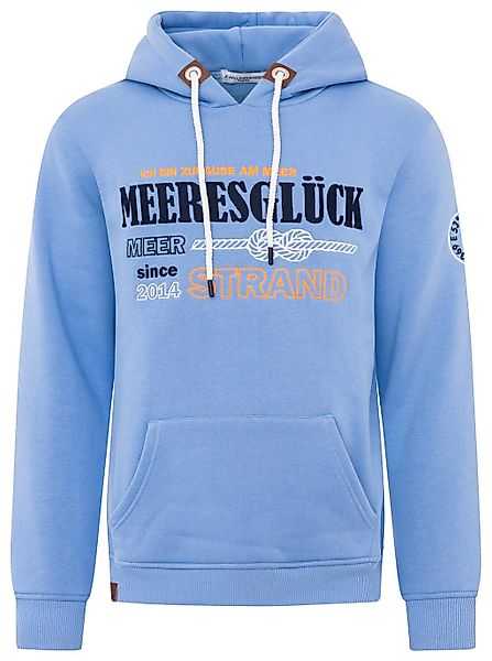 Zwillingsherz Hoodie ""Meeresglück"", mit gesticktem Detail am Ärmel und Ka günstig online kaufen