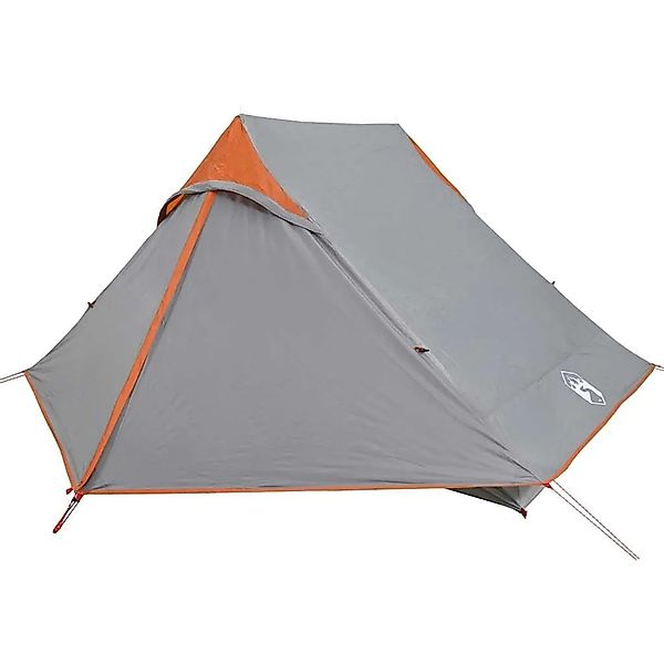 vidaXL Campingzelt 2 Personen Grau Wasserdicht 4009436 günstig online kaufen