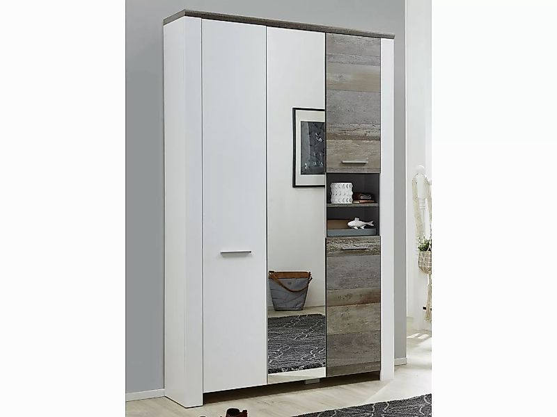 Innostyle Garderobenschrank 112 x 198 x 39 cm (B/H/T) günstig online kaufen