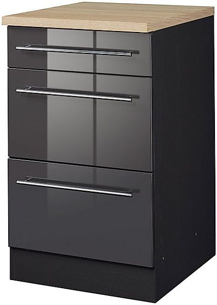 HELD MÖBEL Unterschrank "Wien", Breite 50 cm, mit 1 Schubkasten und 2 Auszü günstig online kaufen