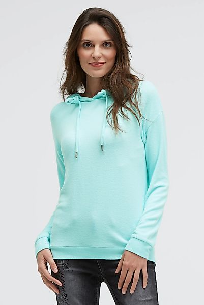 SOCCX Kapuzenpullover aus Flauschstrick günstig online kaufen