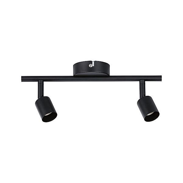 Paulmann "Spotlight Carolina GU10 230V max. 2x10W dimmbar Schwarz matt" günstig online kaufen