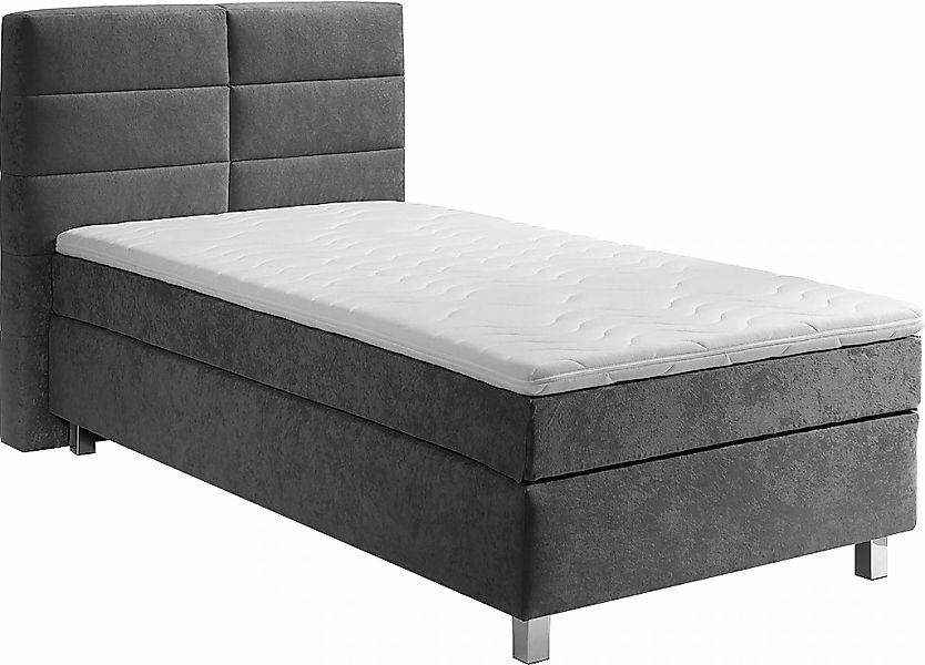 Westfalia Schlafkomfort Boxspringbett wahlweise mit Kaltschaum-Topper günstig online kaufen
