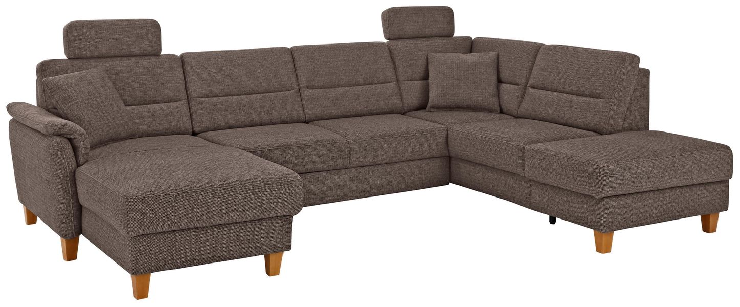 Home affaire Wohnlandschaft Palmera U-Form, B: günstig online kaufen