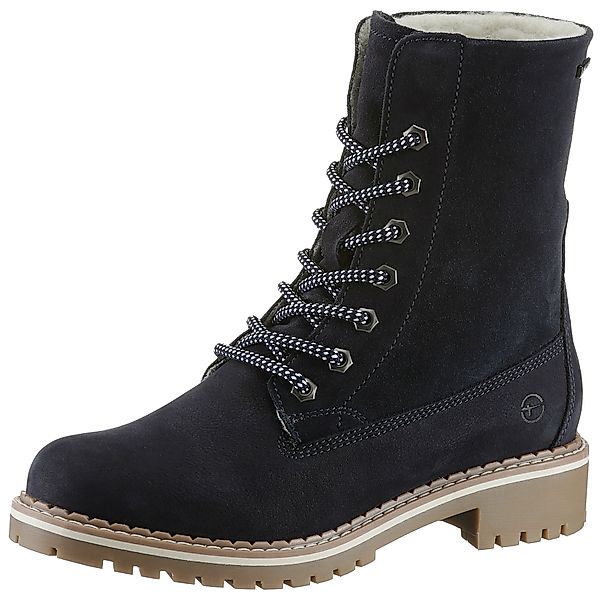 Tamaris Winterboots, Blockabsatz, Winterstiefelette, Schnürboots mit günstig online kaufen