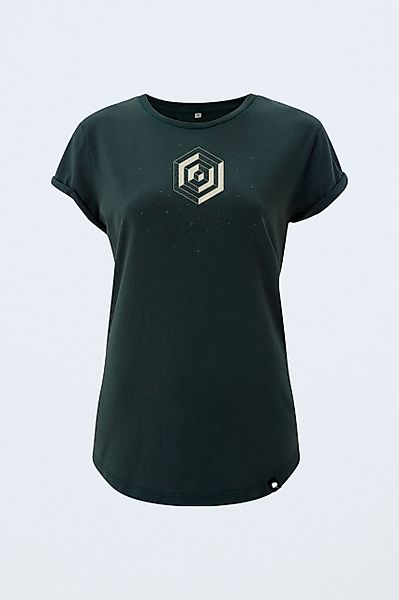 Vintage Cubus T-Shirt für Frauen Rolled Sleeve günstig online kaufen